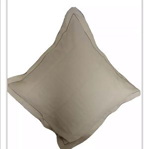 Ralph Lauren Linen Euro sham Ecru/lavender